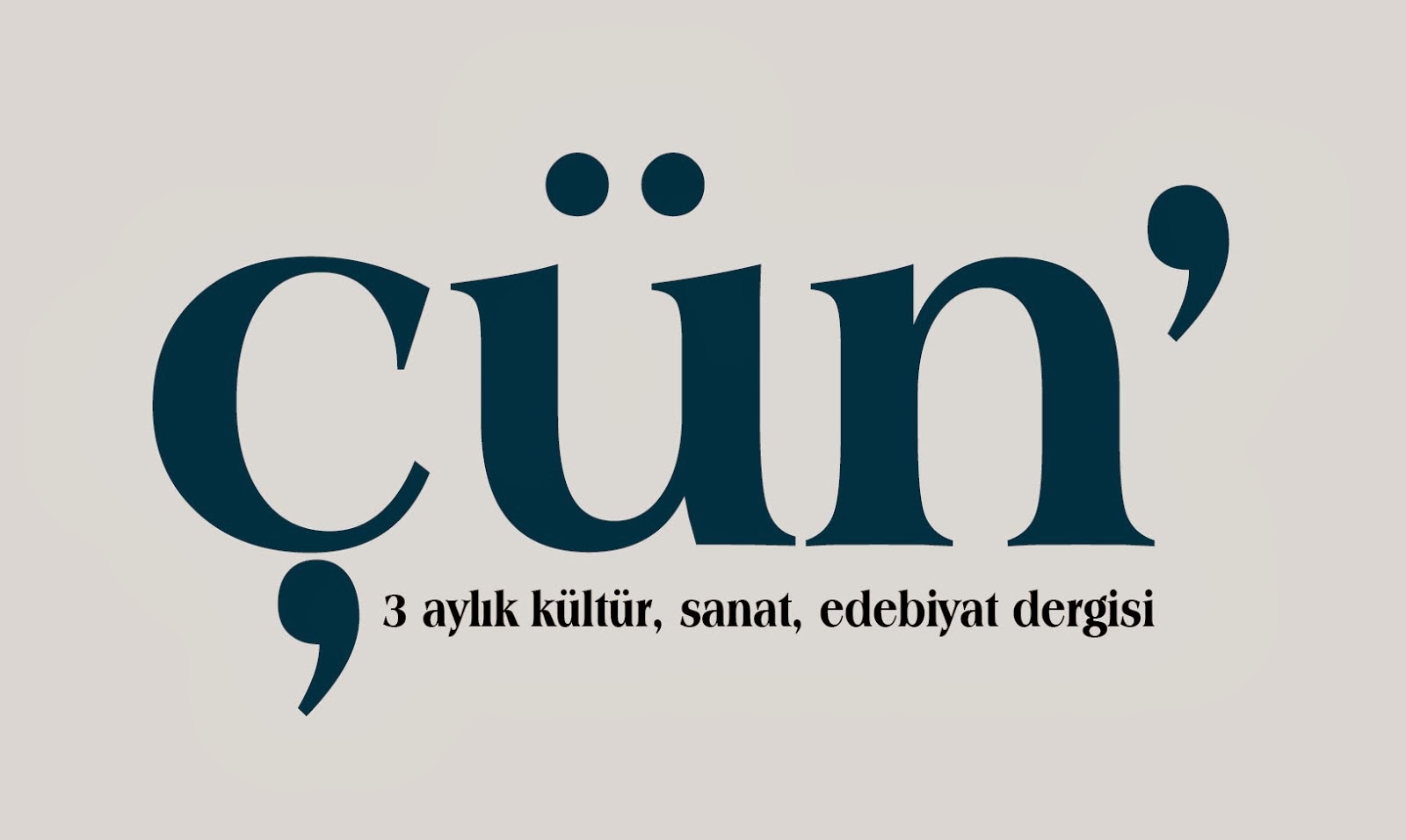 çün' kültür, sanat, edebiyat dergisi