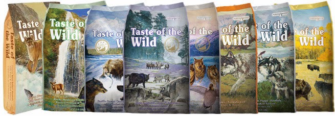 taste of wild hundfoder