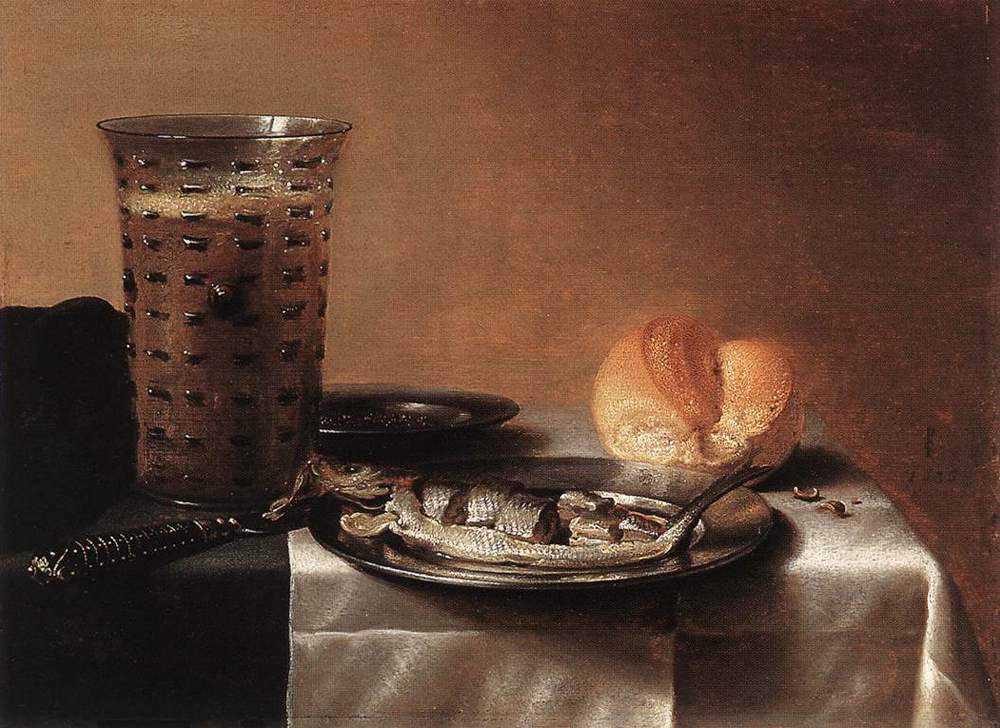 Pieter Claesz , Fish Still life (1636, Museum Boymans-van Beuningen, ... Pieter Claesz , Fish Still life (1636, Museum Boymans-van Beuningen, ...