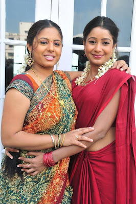 Hot and Spicy Actress Sunakshi and Reshmi in Hot Saree Photos and stills