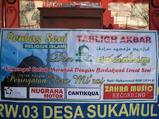 Pentas Seni Religius Islam & Tabligh Akbar 2013