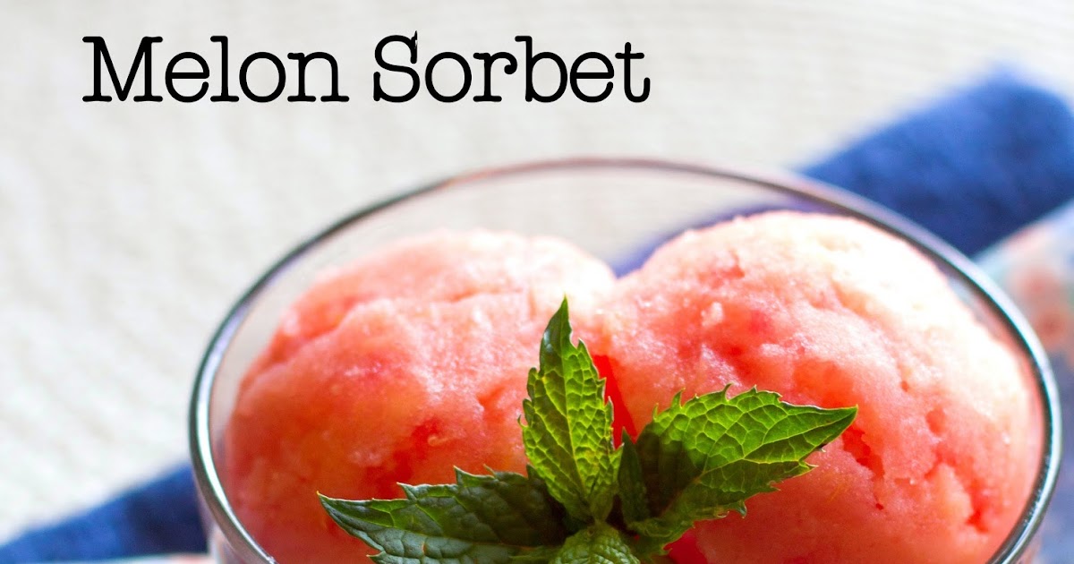 Grain Crazy Melon Sorbet (no added sugar)
