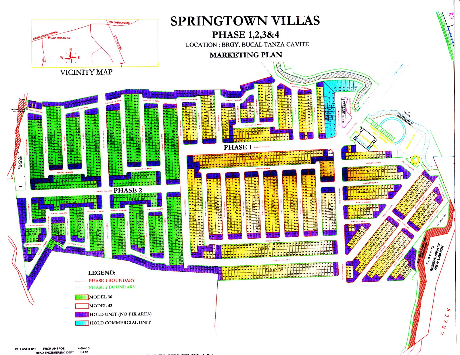 Property that Beautiful disaster The SPRINGTOWN VILLAS in Tanza Cavite
