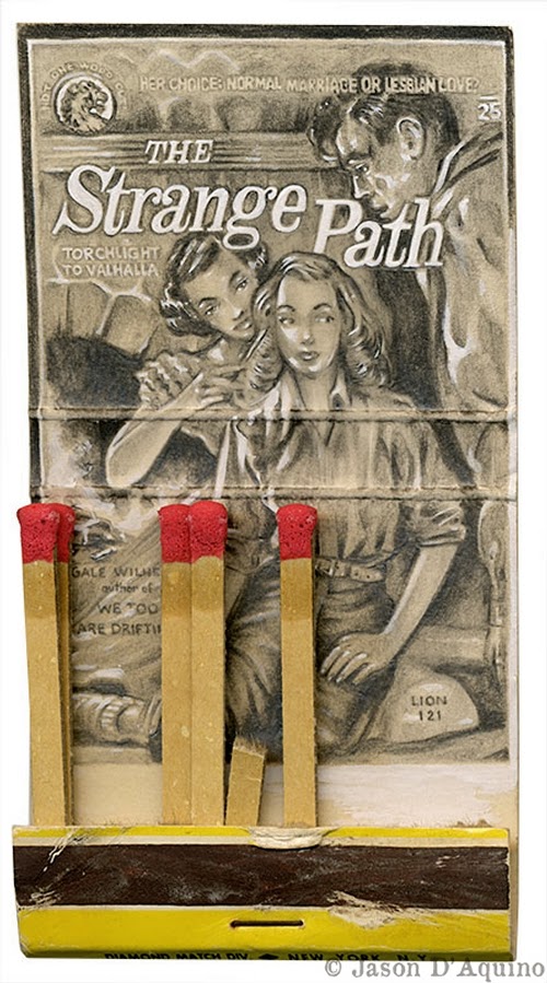 15-Strange-Path-Jason-D-Aquino-Vintage-Matchbook-Drawings-www-designstack-co