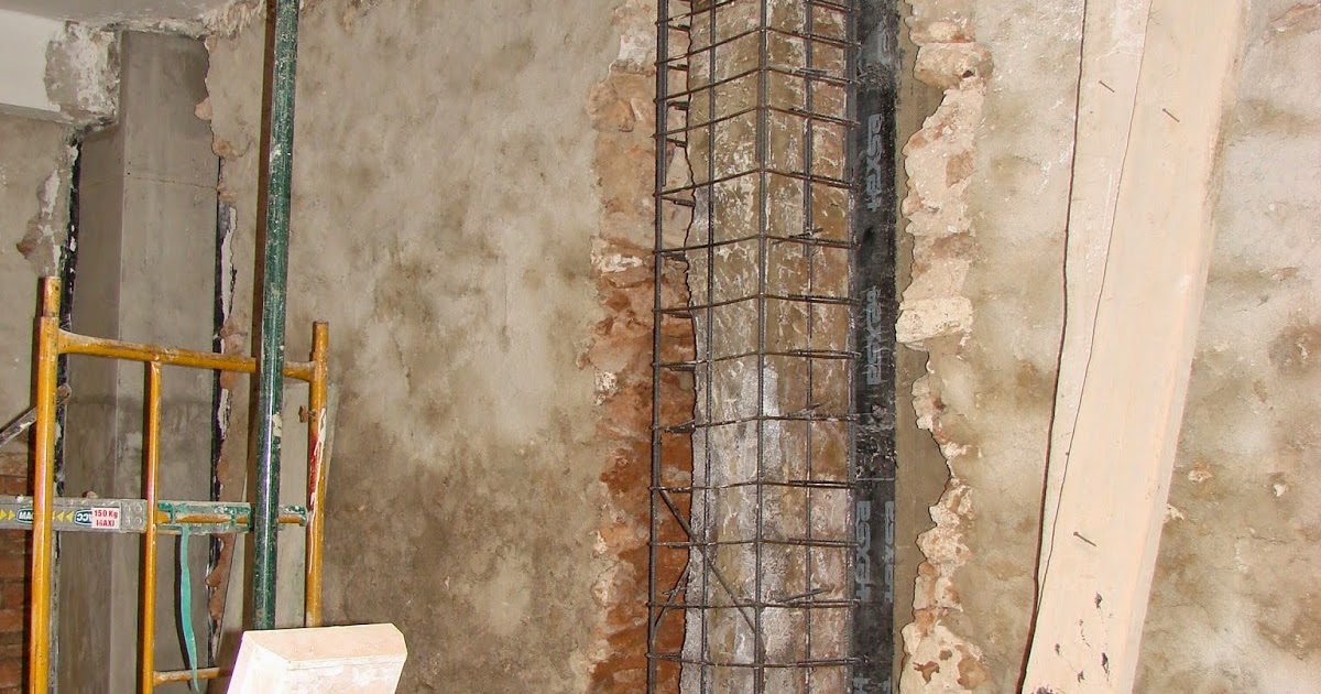 PATOLOGIA EN LA EDIFICACION: REFUERZO DE PILARES DE HORMIGON ARMADO (II)
