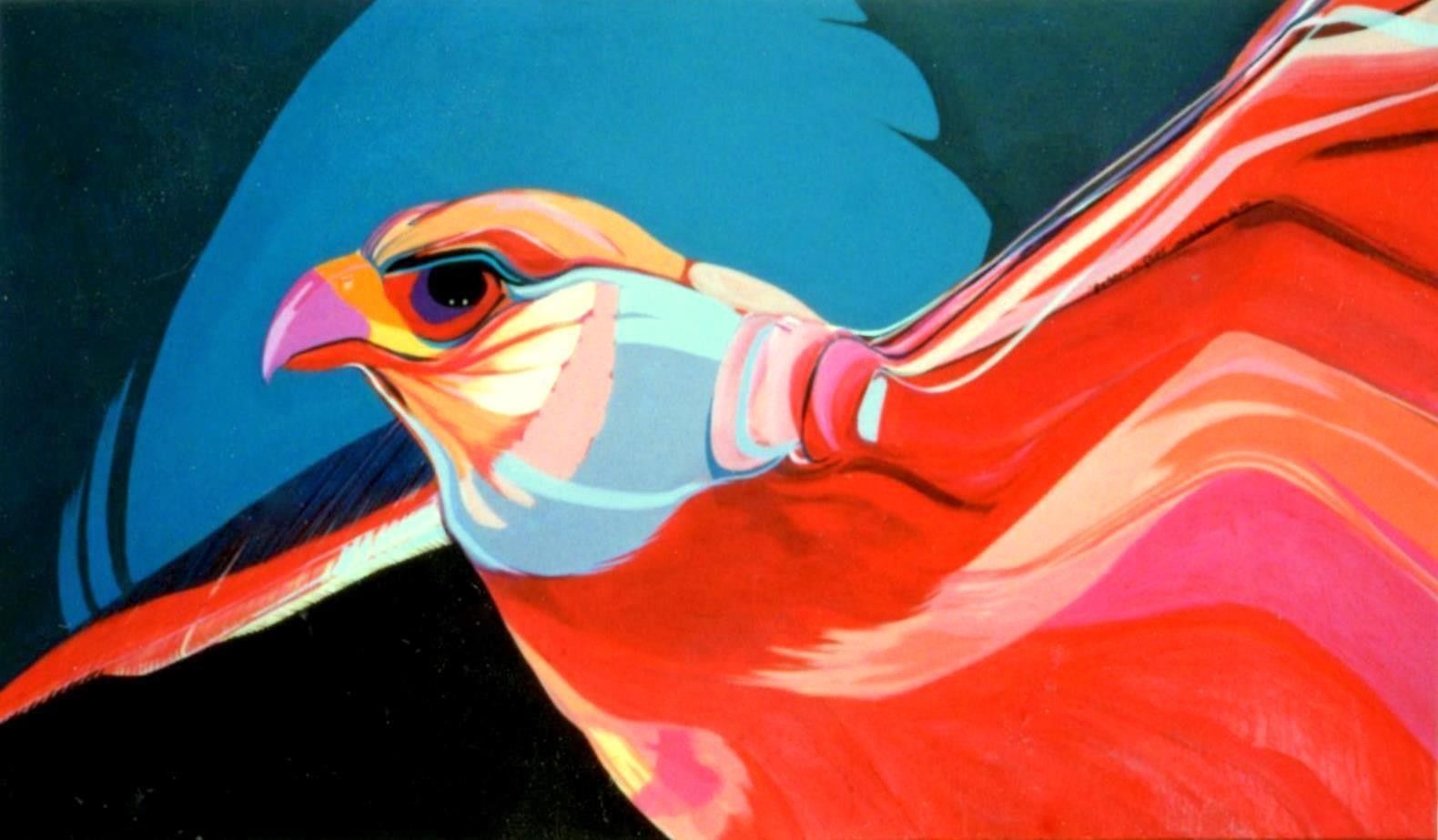 Bird In Everything Red Bird Paintings
