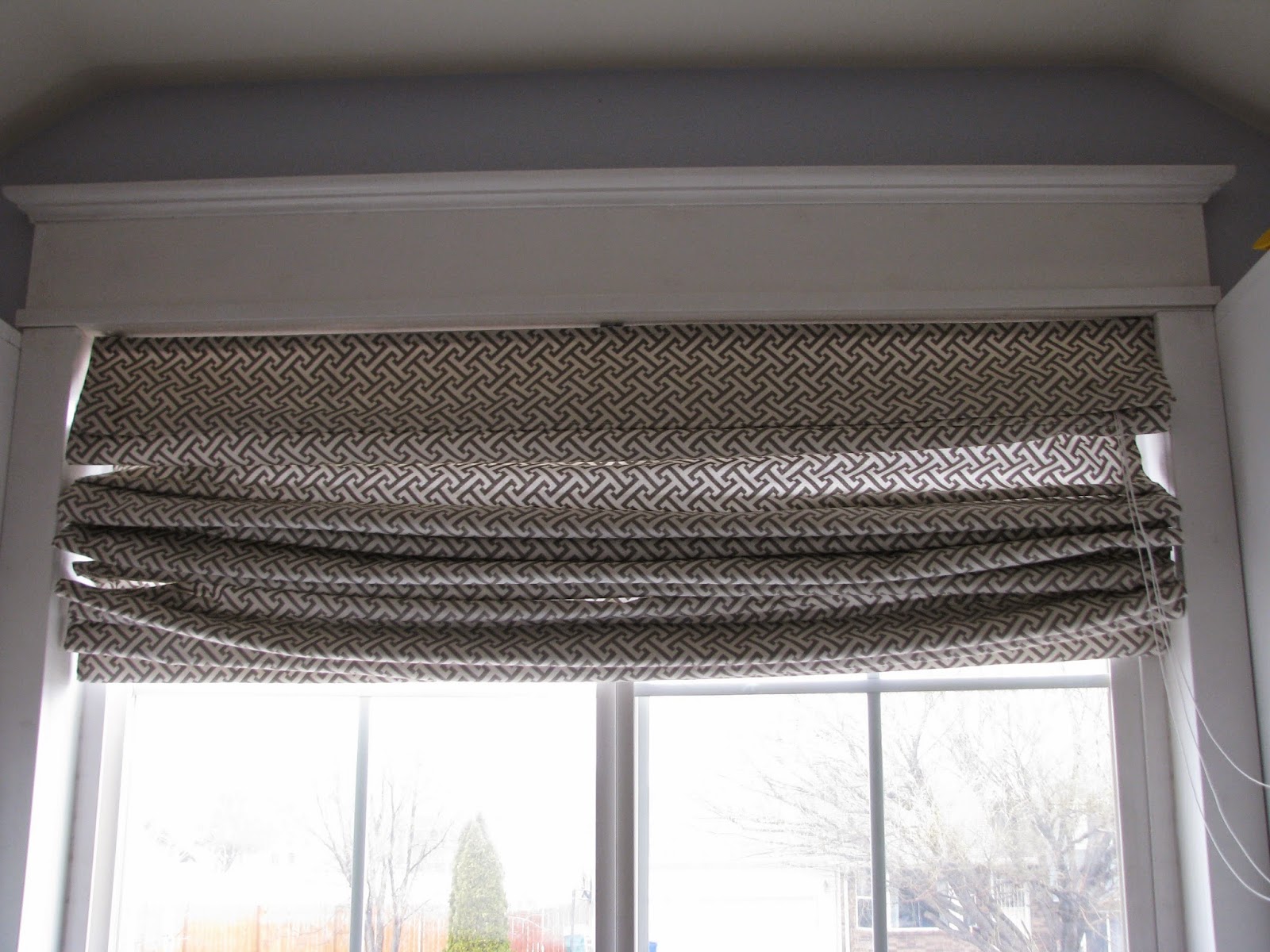 My SoCalled DIY Blog Cover Roman Shades With Your Own Fabric
