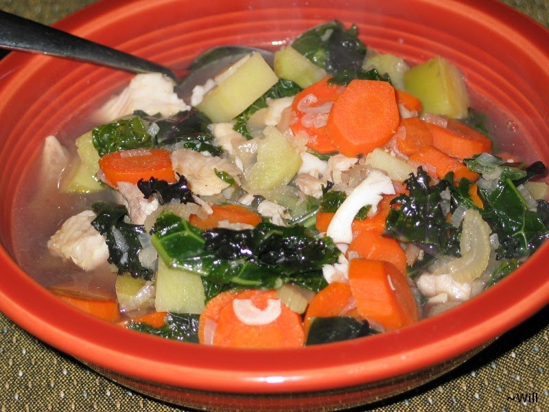 Melanie's Recipes TilapiaKale Soup