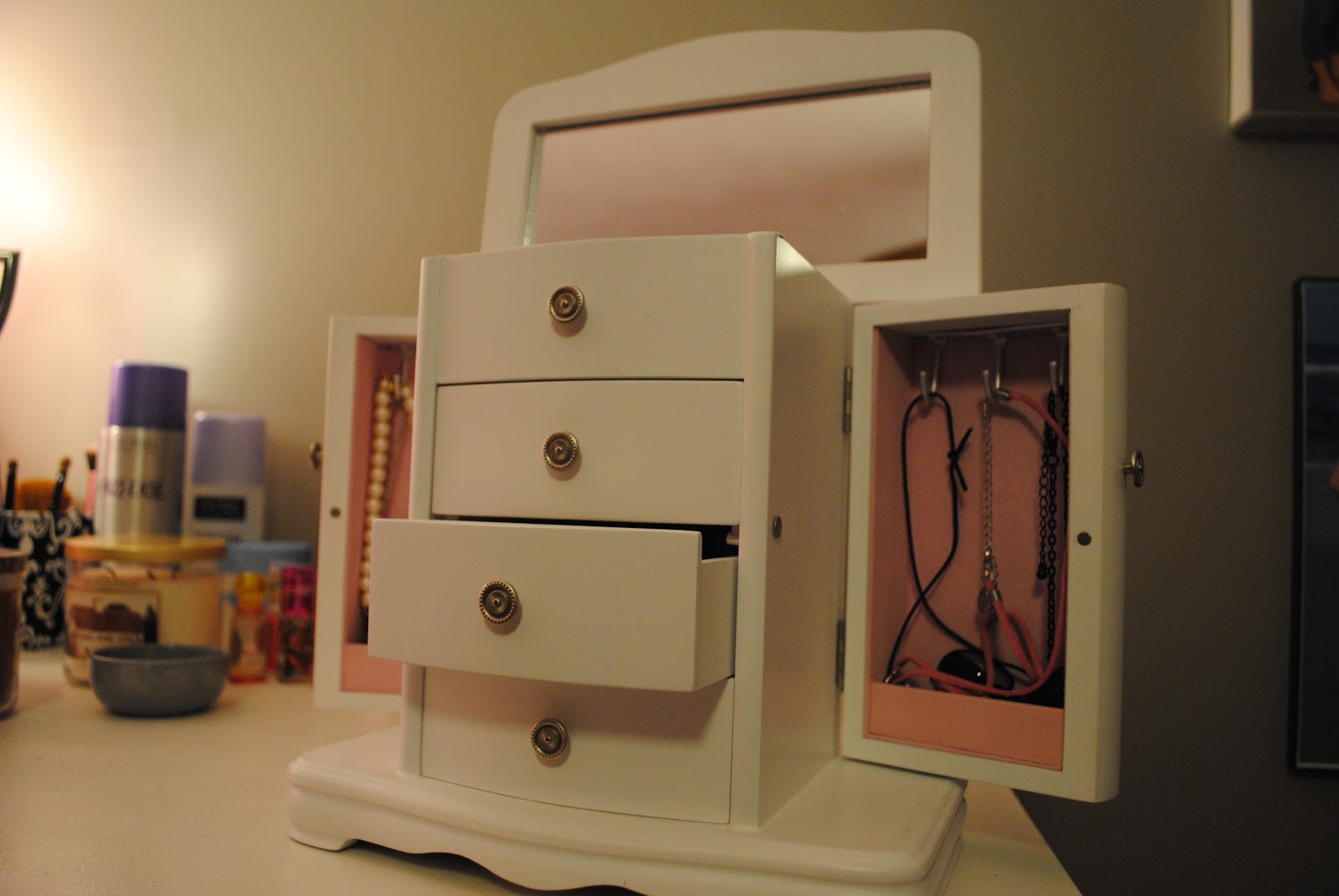 Organizing My Life Dresser Top Organization