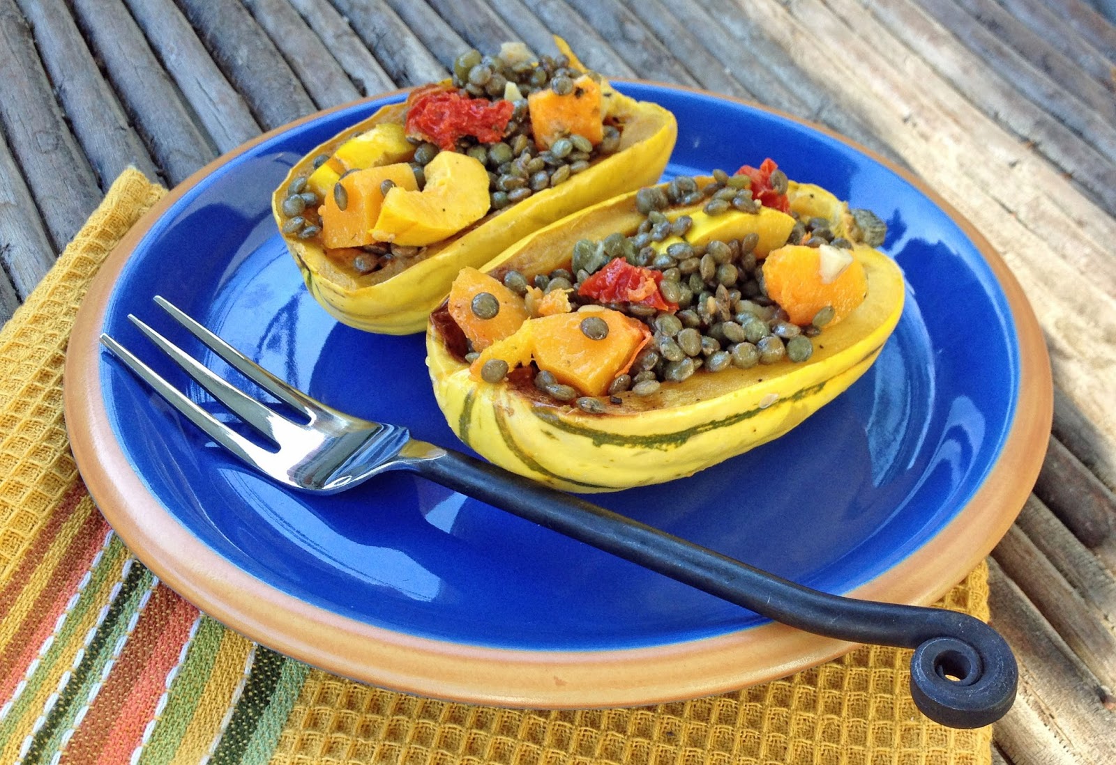 Lentil Breakdown Lentil Squashsalad Boats
