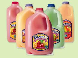 Tampico flavored drinks in gallon containers 5 different flavors Tampico flavored drinks in gallon containers 5 different flavors