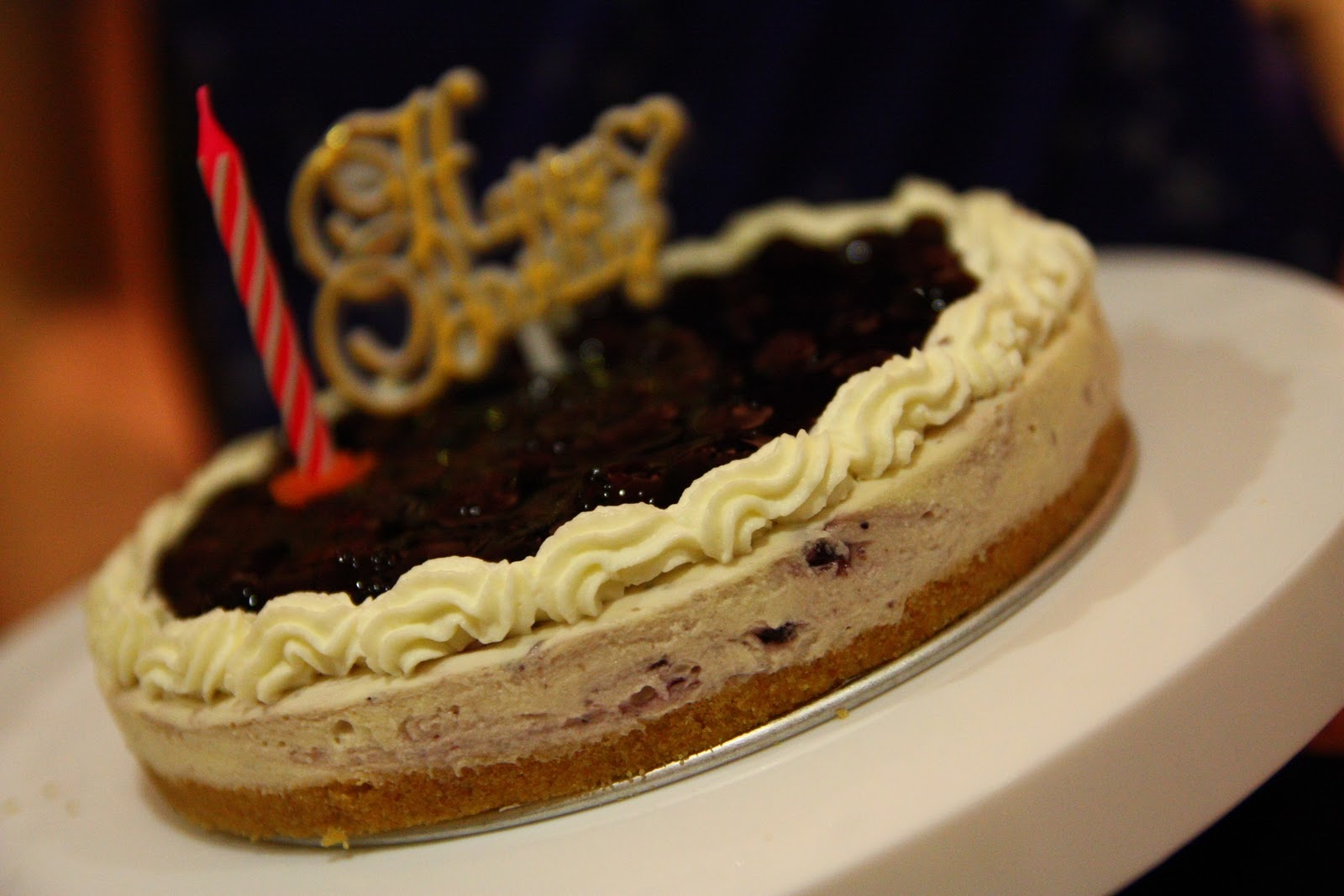 blueberry cheesecake
