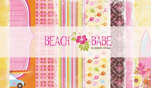 Along with Beach Bums are Beach Babes This adorable collections will be