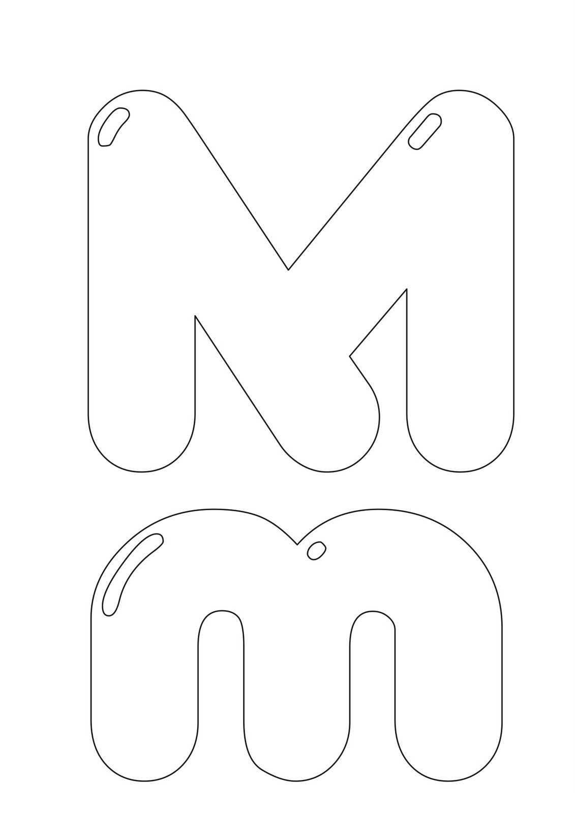 Mundo do Professor MOLDE DE LETRAS PARA MURAL