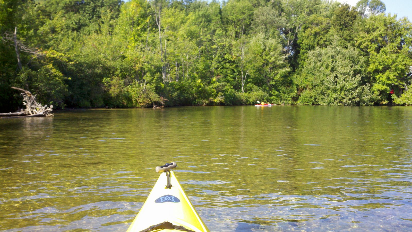Off on Adventure Sandy Bay Lake 8/26/11