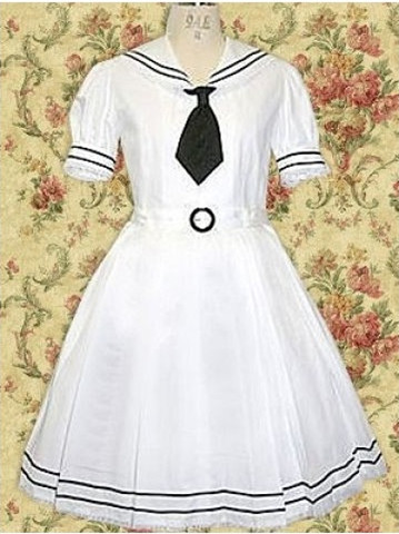 cute fashion sailor lolita dress