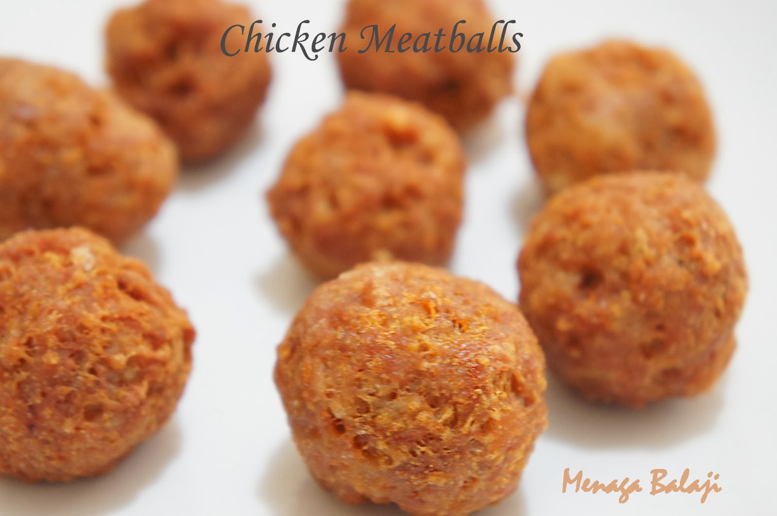 Food, Thy Medicine! Chicken Meatballs Curry Indian style