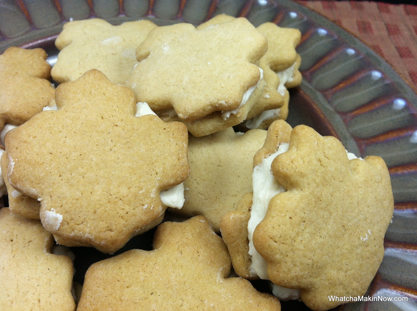 Whatcha Makin' Now? Maple Cookies with Maple Frosting