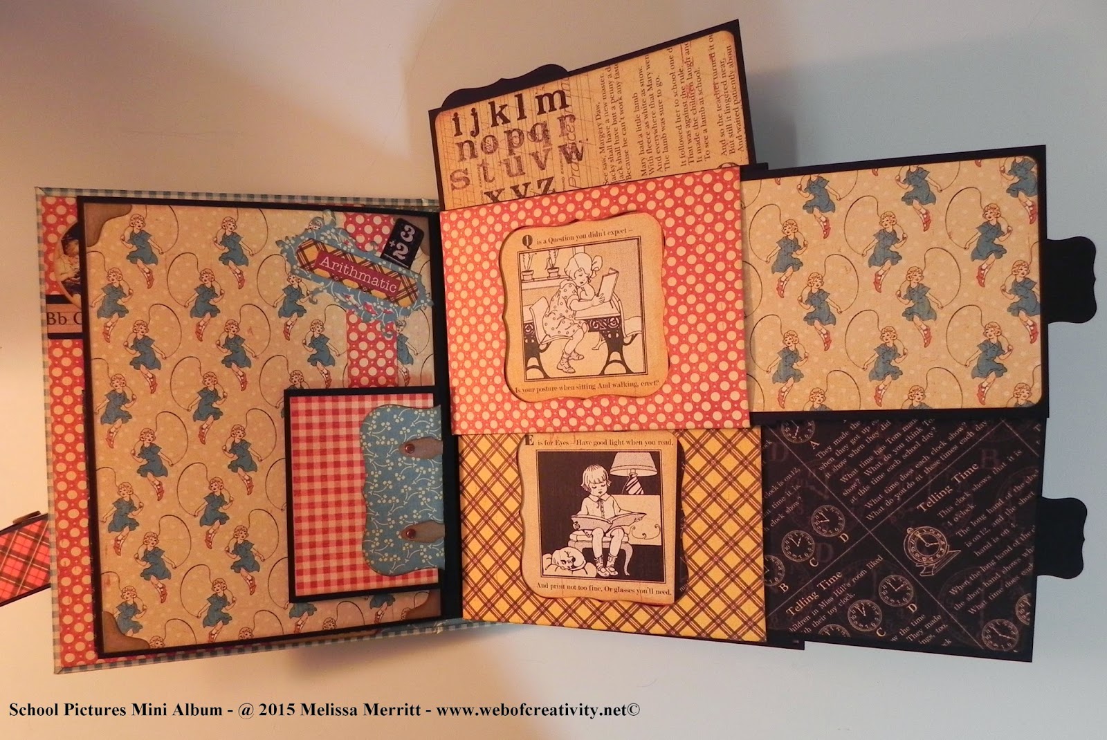 School Pictures Mini Album  of Creativity