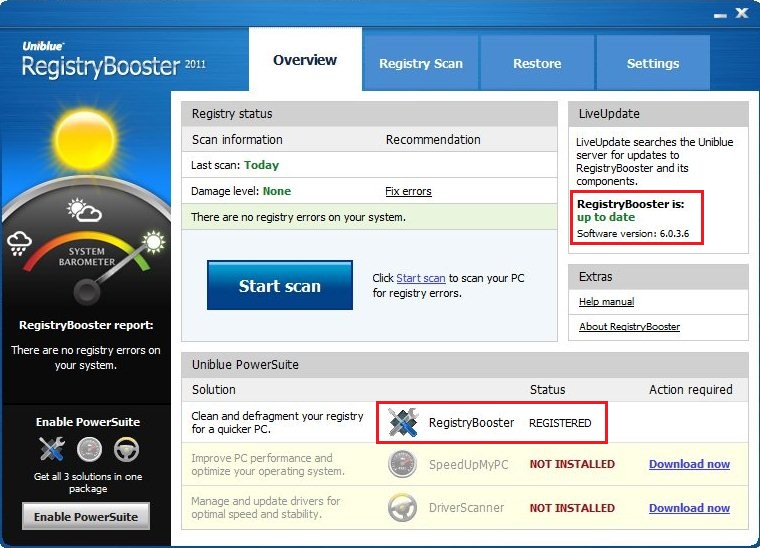 البرنامج الذي لا يركع بنسخته الجديدة الكاملة Registry Booster v6.0.3.6 استعد لتدهش  Uniblue+Registry+Booster+2011+v6.0.3.6+%252B+SERIAL+KEY+Multilingual_