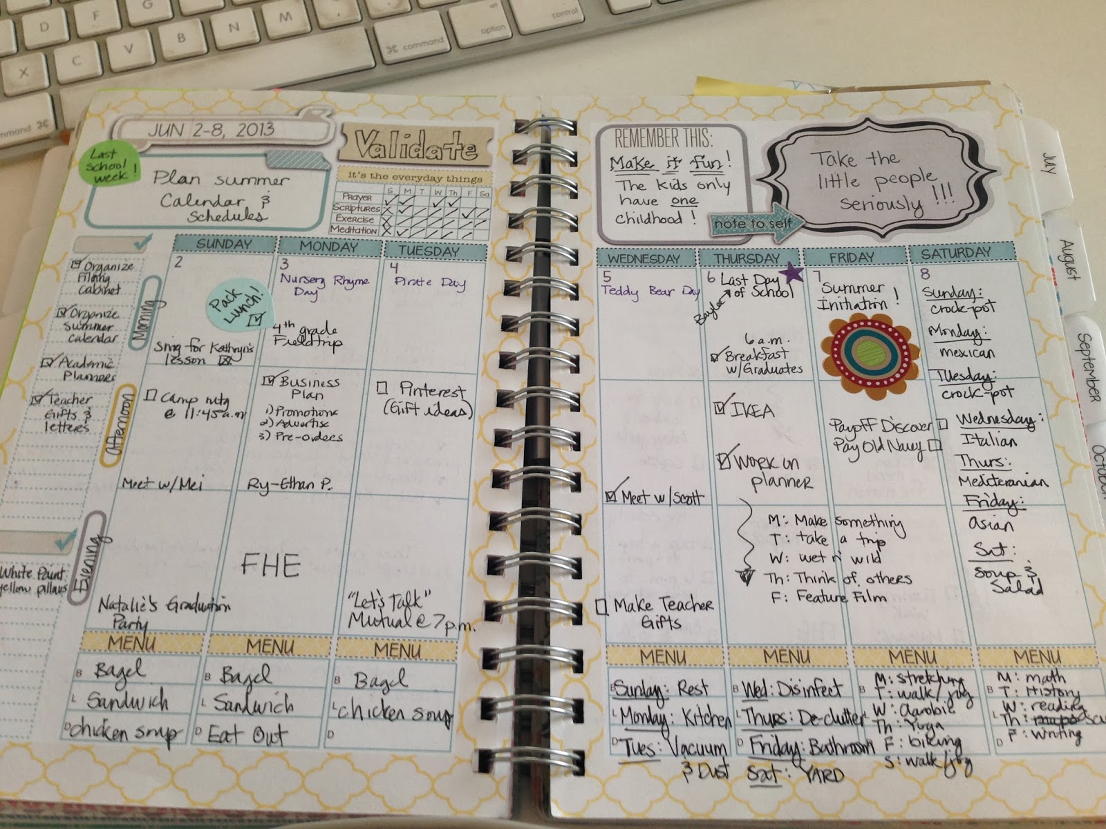 mormon mom planners monthly planner weekly planner goodbye 2013