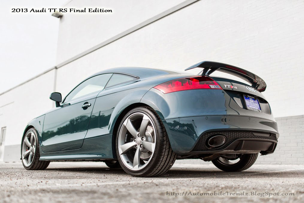 Automobile Trendz 2013 Audi Tt Rs Final Edition