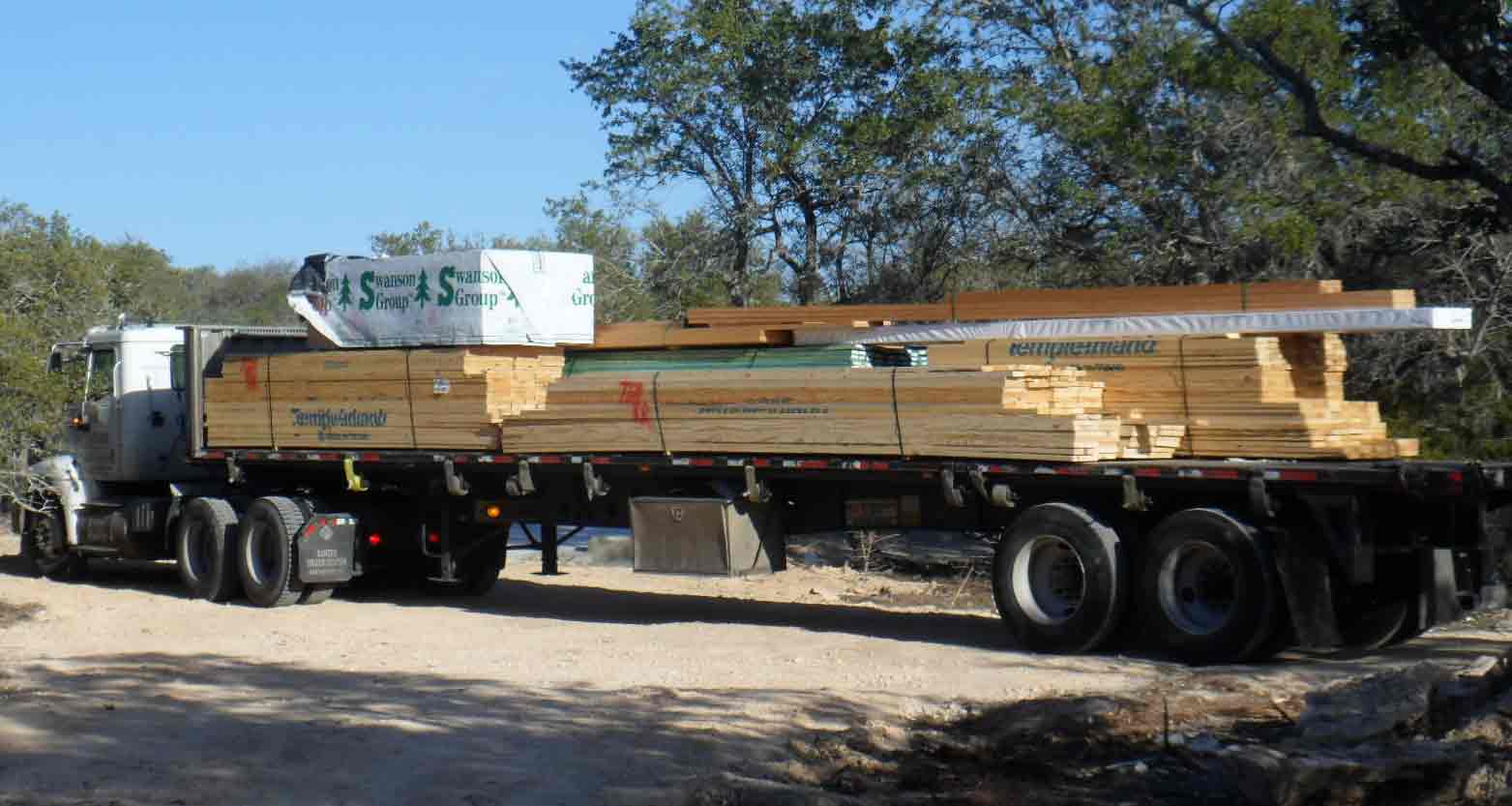 Rocky Hollow Home Lumber Delivery