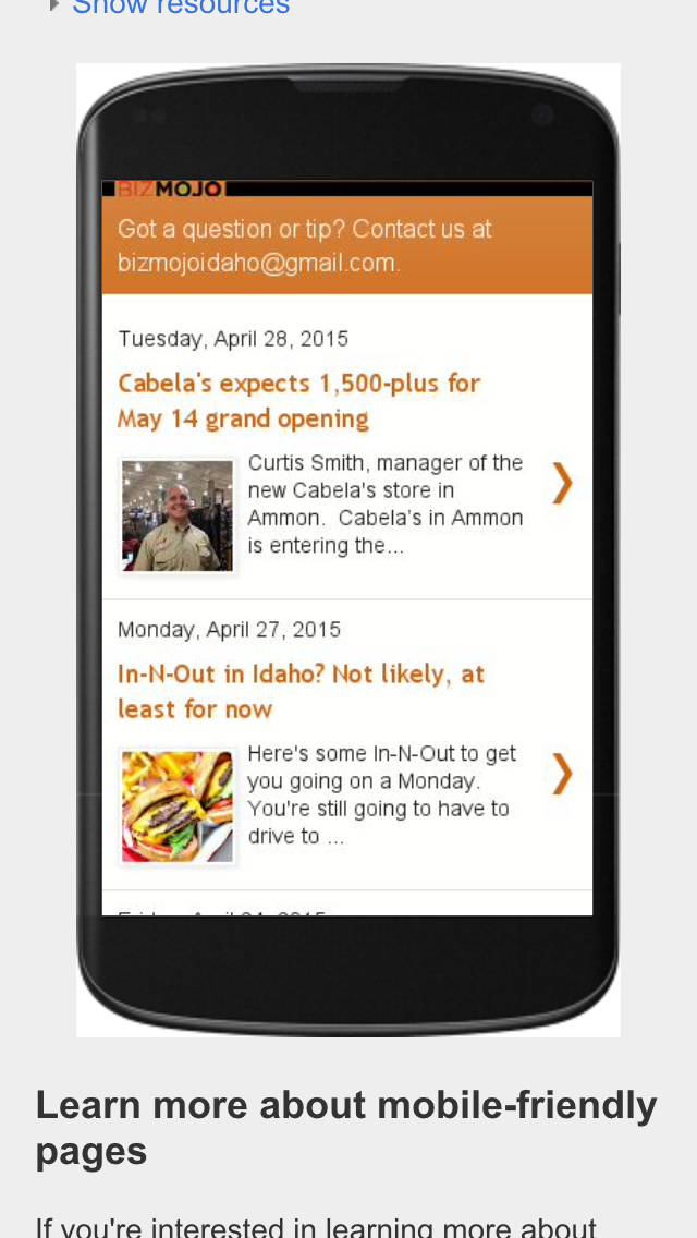 learn more about mobile-friendly pages learn more about mobile-friendly pages