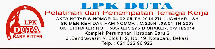 Yayasan Baby Sitter LPK DUTA