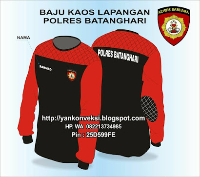 BAJU KAOS LAPANGAN POLISI