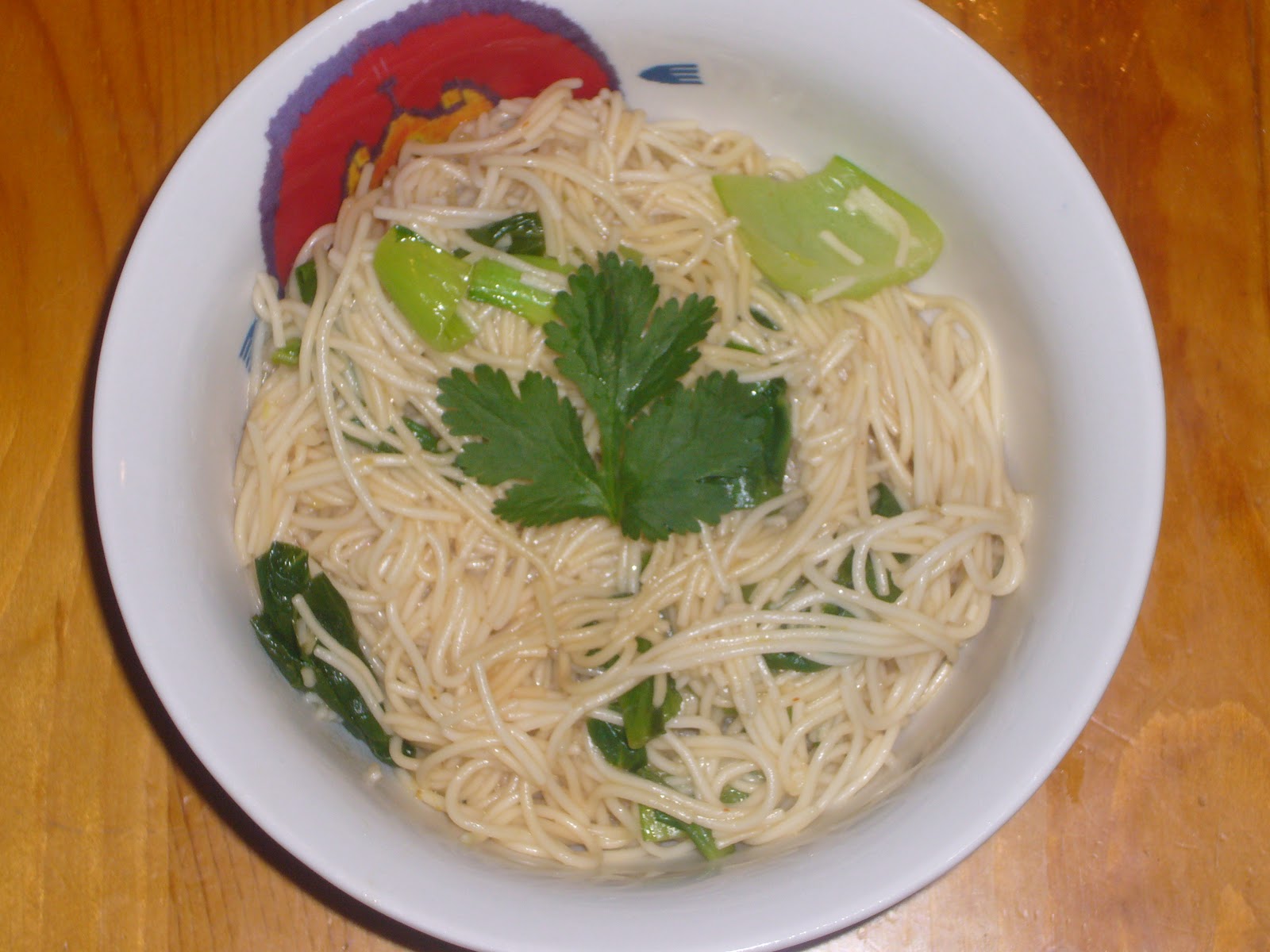 Kitchen Sink Diaries Bok Choy Asian Noodles