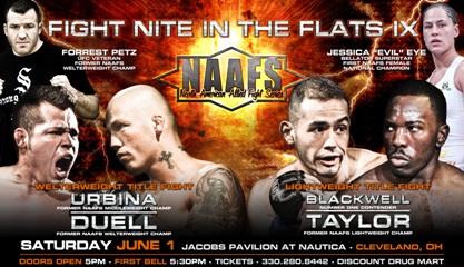 NAAFS: Fight Nite in the Flats 9 full fight card NAAFS+Fight+Nite+in+the+Flats+9