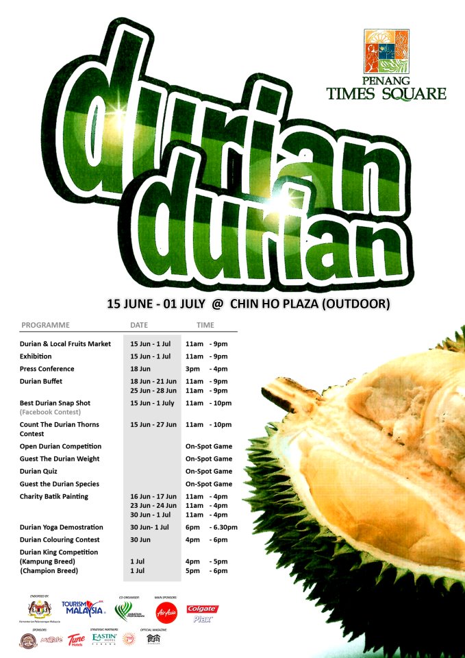 Penang Square Durian Durian Festival