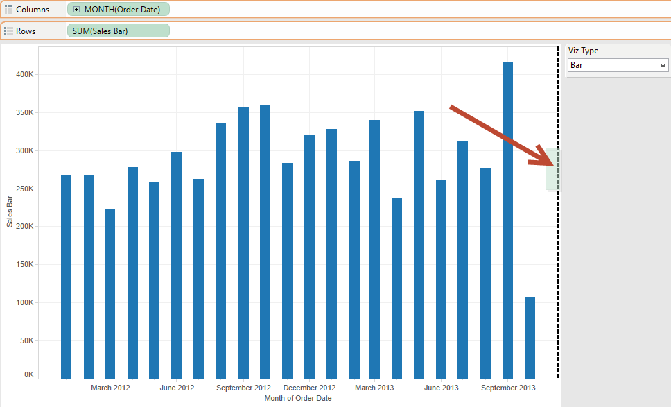 Tableau Choose Chart Type