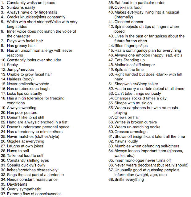 Personal quirk essay 04 image