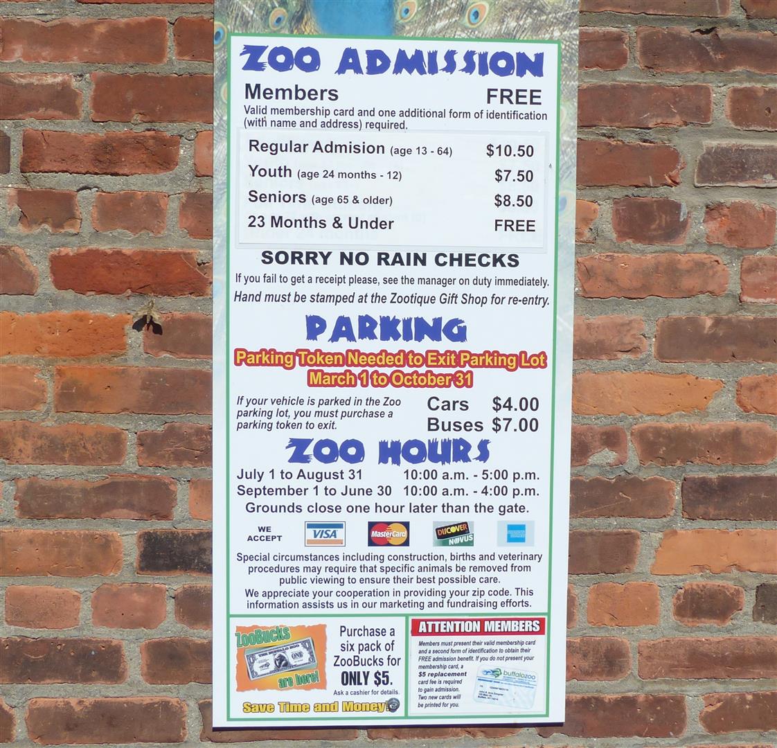 Pop and Meemee on the road Buffalo Zoo and Erie Canal