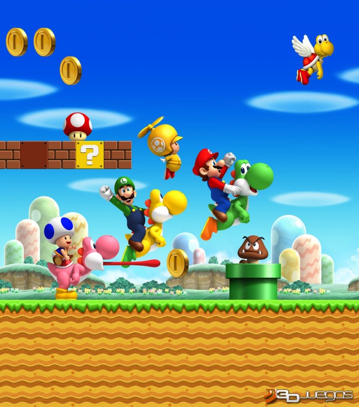 New Super Mario Bros Wii, Juego Completo