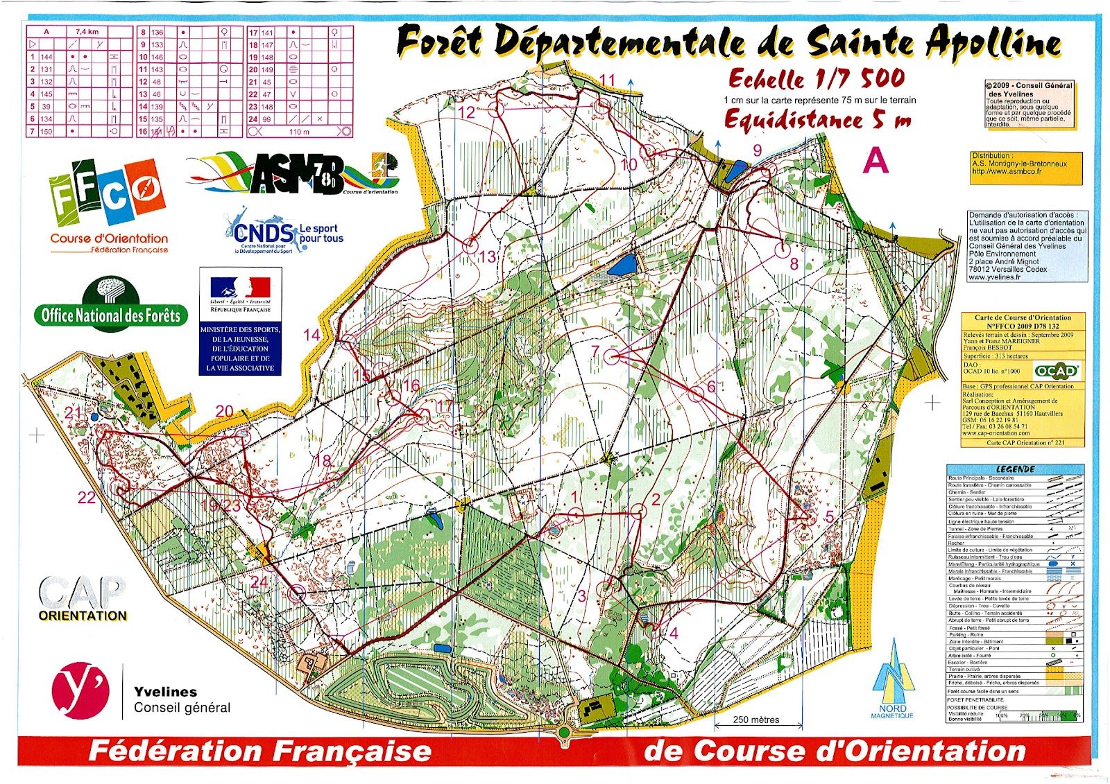 Les Maratouristes DREUX 28 C.O. de SainteApolline les impressions de