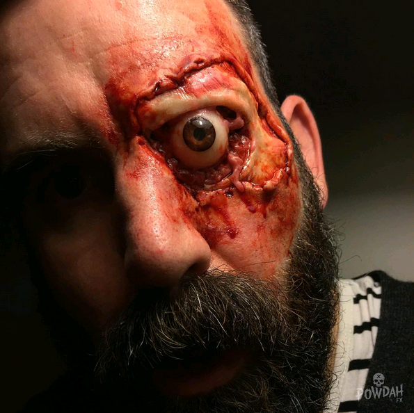 Halloween Gory Face Paint Halloween Gory Face Paint