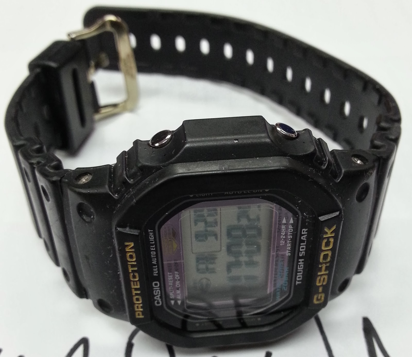 Hyper G-Shock : USED DW-5900C-1, G-5600-9JF, DW-5600CF-3JF and GW ...