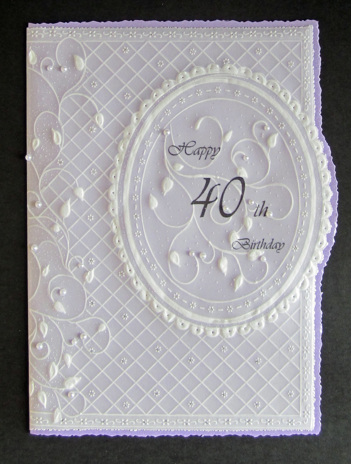 HAND MADE CARDS........ Ideas and Inspiration TWO PARCHMENT CARDS