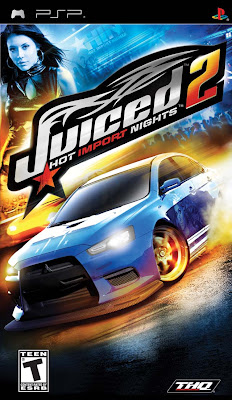 Free Download Juiced 2 Hot Import Nights PSP Game Cover Photo