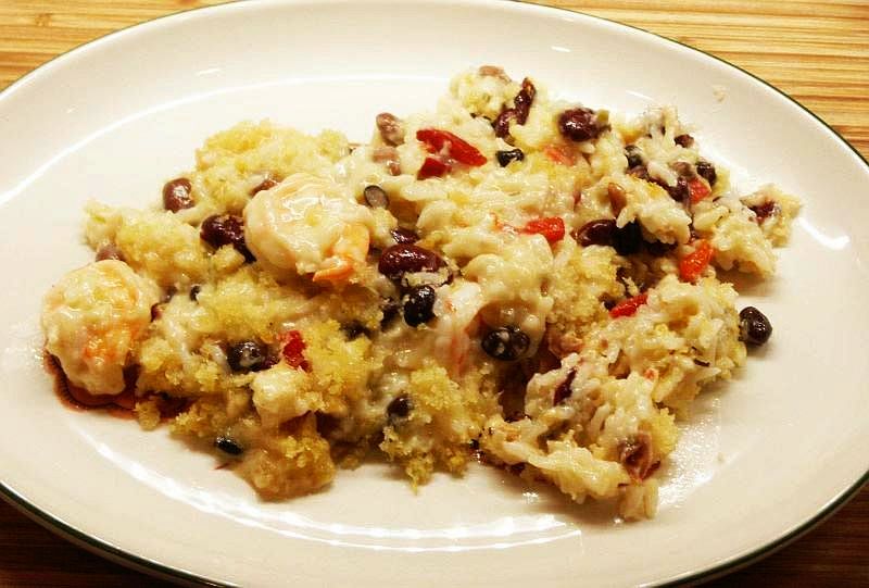 Moveable Feasts: Cajun Shrimp and Rice Casserole