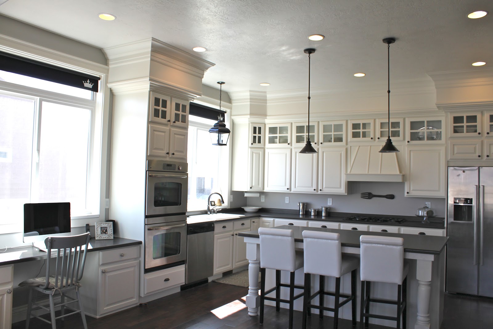 Amy's Casablanca Kitchen Soffit Transformation!