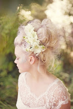 flowers in her hair