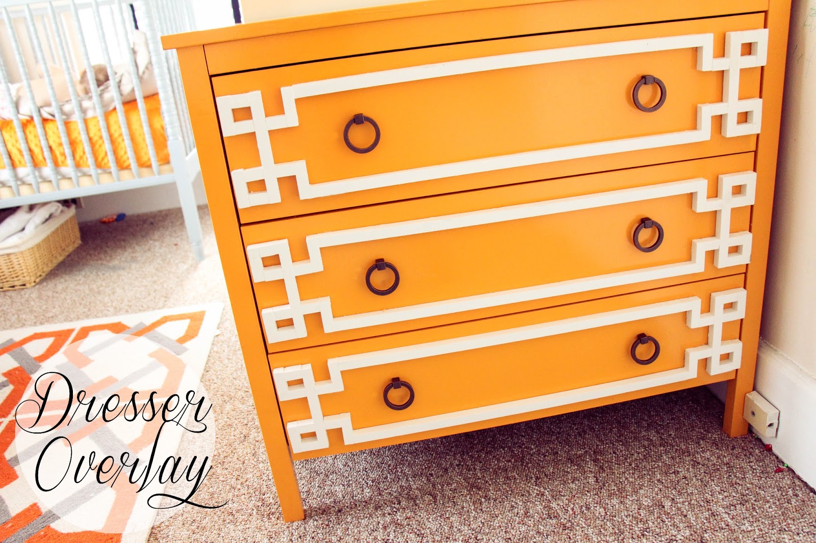 Grosgrain DIY Dresser Overlay