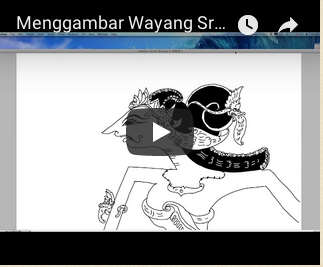 Menggambar Wayang di Komputer