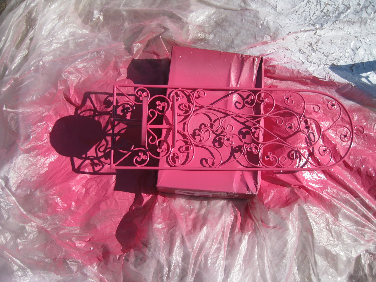 Hems and Haws Pink on the Porch