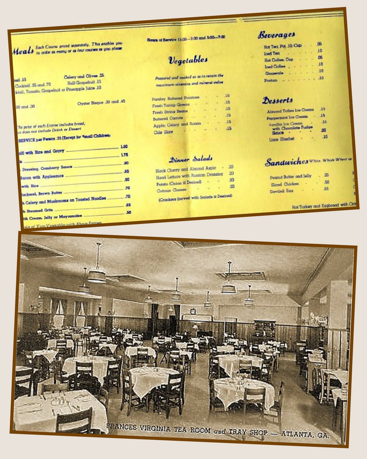 Recollections Of A Vagabonde An Old Fashioned Tea Room In