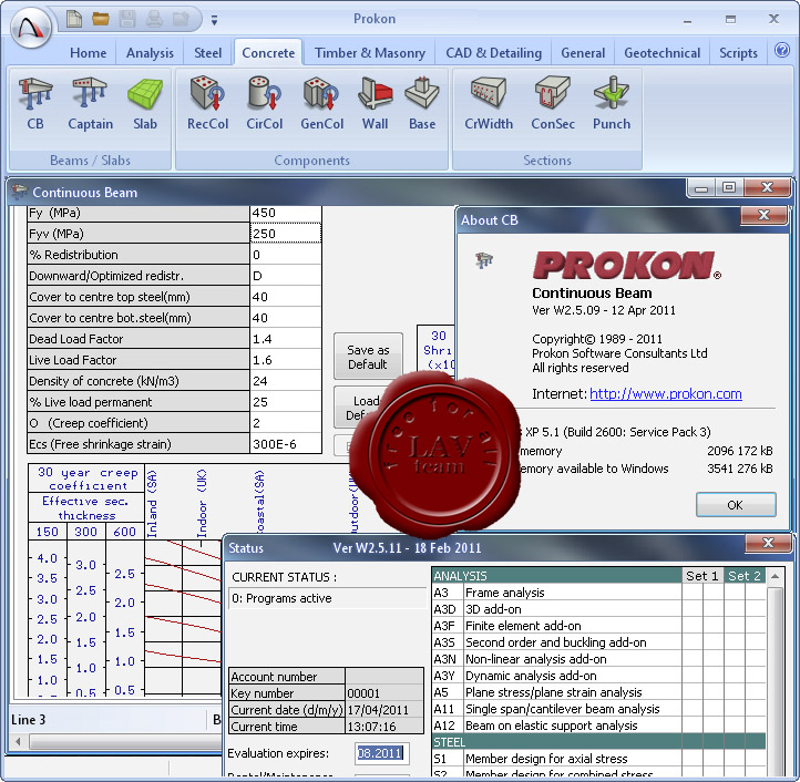 Prokon 2.6.14 Full Version With Serial Key Free Download